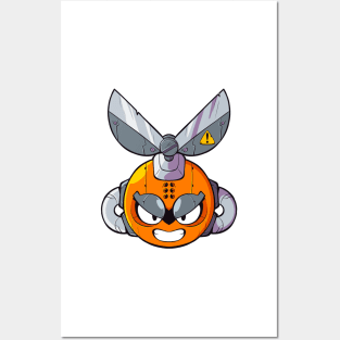 Cutman - Megaman Posters and Art